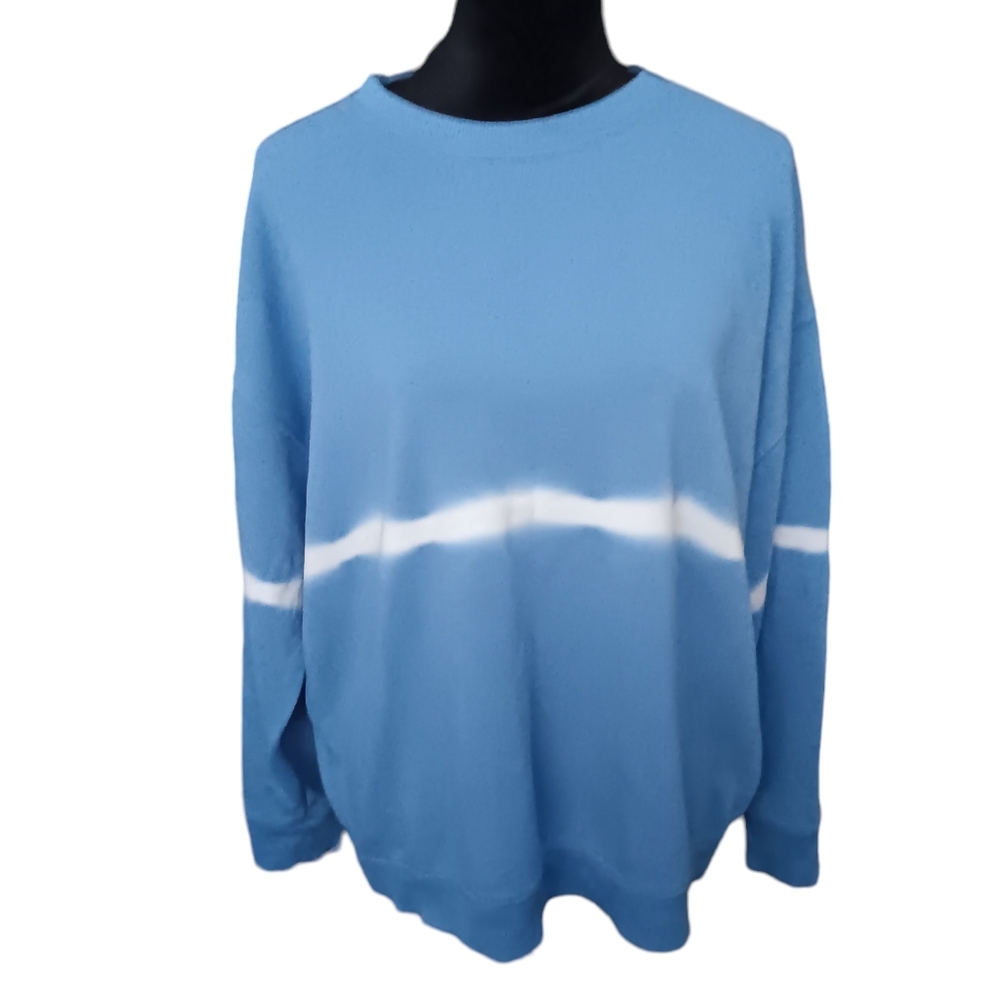 Time and Tru Crewneck Tunic Sweatshirt Women's Size Medium